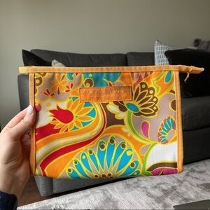 *2/$15* Trina Turk for Clinique Makeup Case/Bag